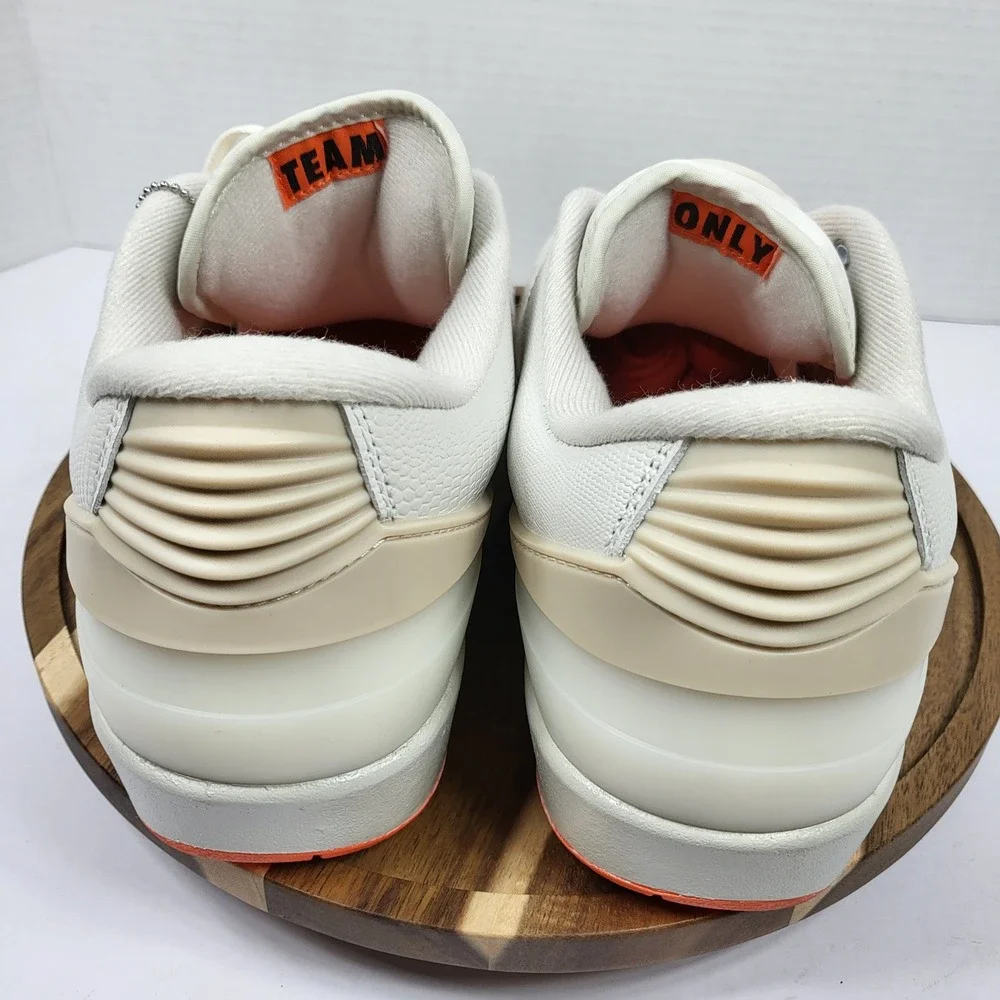 Jordan Air Jordan 2 Retro Low Shelflife Mens 10 White Sail DV7128-110 Excellent